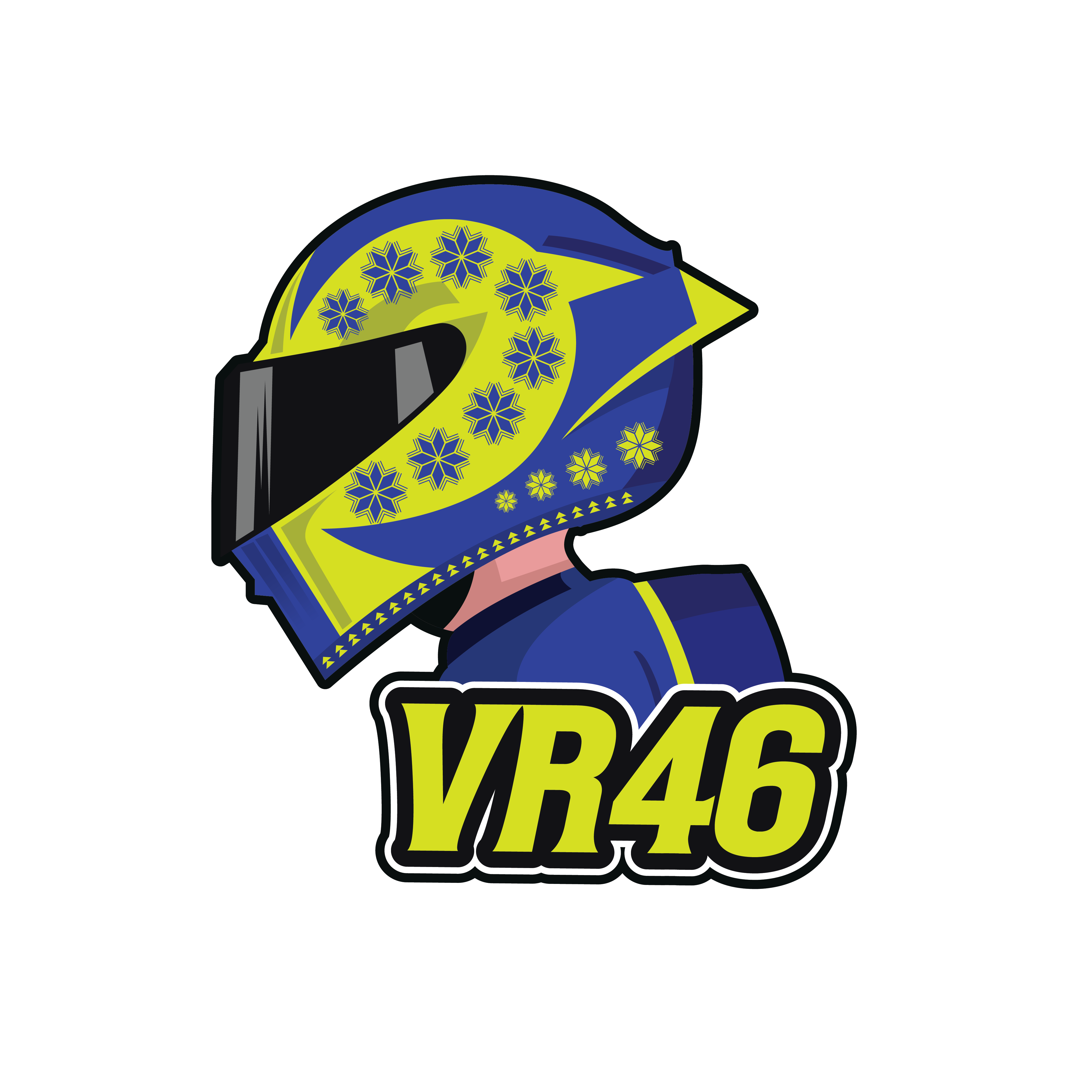 VR46 Rossi VR 46 268103 Sticker